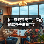 中古风硬装完工，家的轮廓终于清晰了？（图3）