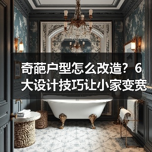 奇葩户型怎么改造？6大设计技巧让小家变宽敞（图3）