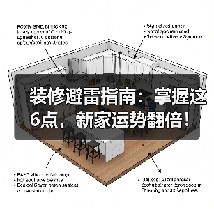 装修避雷指南:掌握这6点,新家运势翻倍!(图4) 装修避雷指南:掌握这6点,新家运势翻倍!(图4)