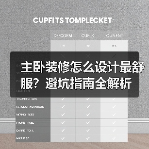 主卧装修怎么设计最舒服？避坑指南全解析（图1）