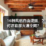 16种风格自由混搭，为何这套房火遍全网？（图4）