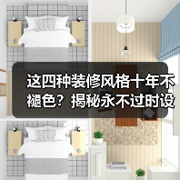 这四种装修风格十年不褪色？揭秘永不过时设计哲学（图1）