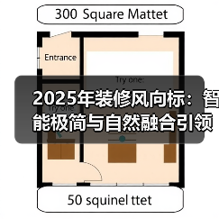 2025年装修风向标:智能极简与自然融合引领潮流(图3) 2025年装修风向标:智能极简与自然融合引领潮流(图3)