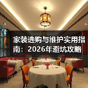 家装选购与维护实用指南:2026年避坑攻略(图3) 家装选购与维护实用指南:2026年避坑攻略(图3)